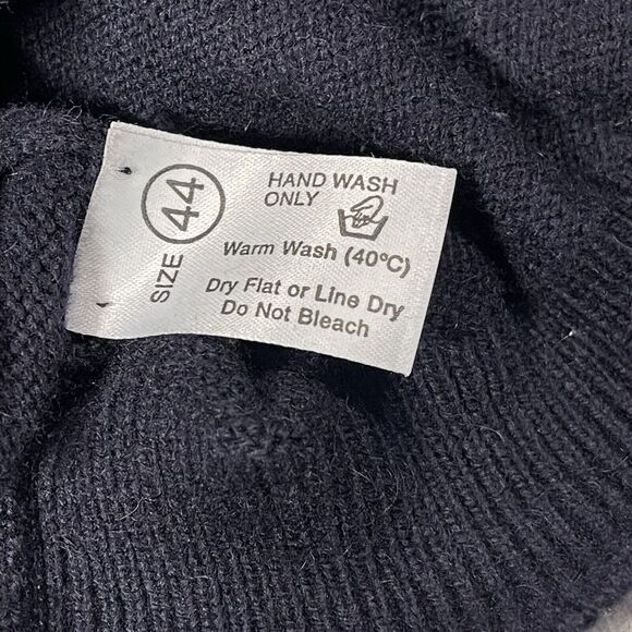 VTG Ping Sweater Mens Large Blue Green Argyle Merino Wool Cashmere Scotland Knit - Picture 4 of 10